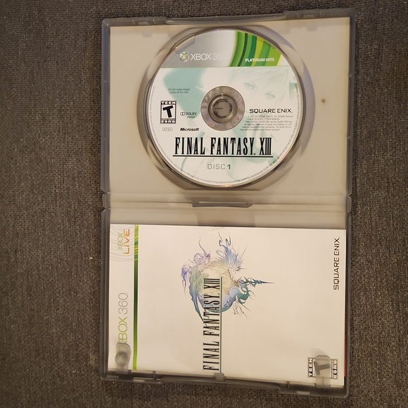 Xbox 360 Final Fantasy XIII 13 THIRTEEN Video Game Complete Tested - Picture 2 of 3